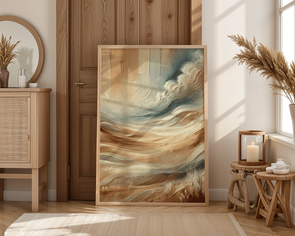 Abstract Dawn Poster