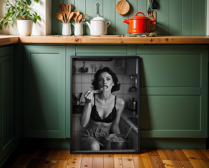 Spaghetti Vintage Poster