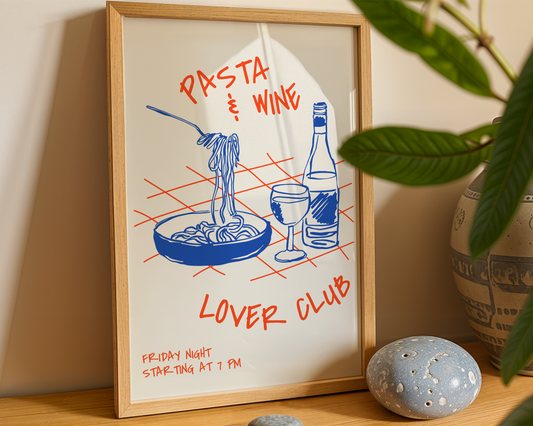 Lover Club Meal Poster