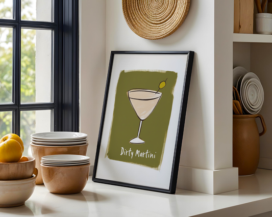 Dirty Martini Poster