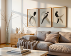 Mockup av Abstract Movement affisch på vägg – köp enkelt hos Bozetto i hög kvalitet