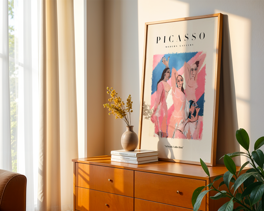 Picasso’s Five Women Poster
