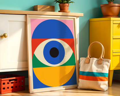 Bauhaus Eye Poster