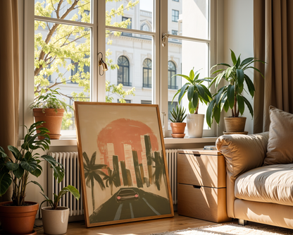 Golden Hour Exit Poster