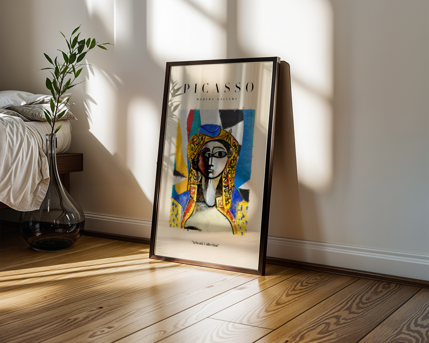 Picasso Inspired Royal Woman Poster