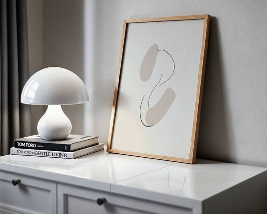 Gentle Curves Poster