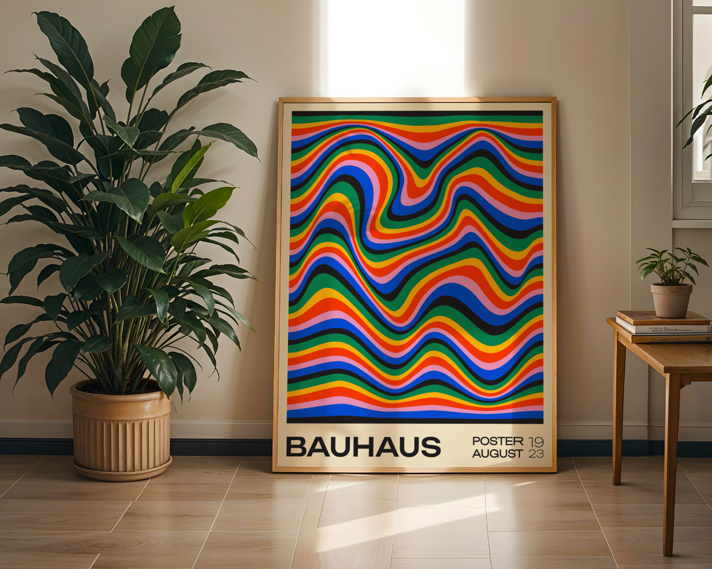 Bauhaus Waves Poster