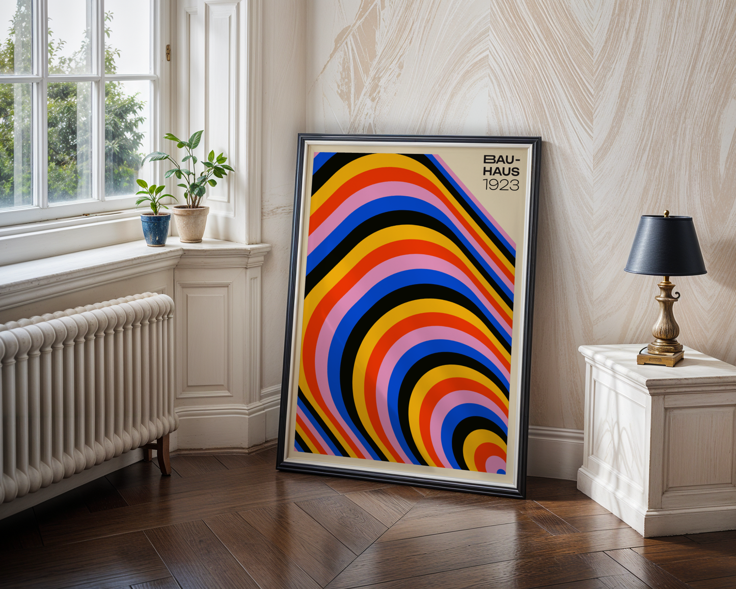 Bauhaus Arches Poster