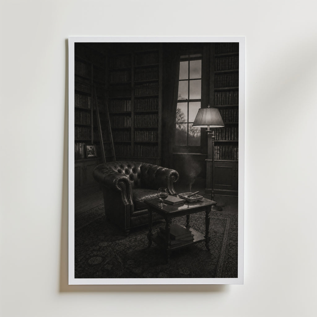 Gentleman's Library Poster