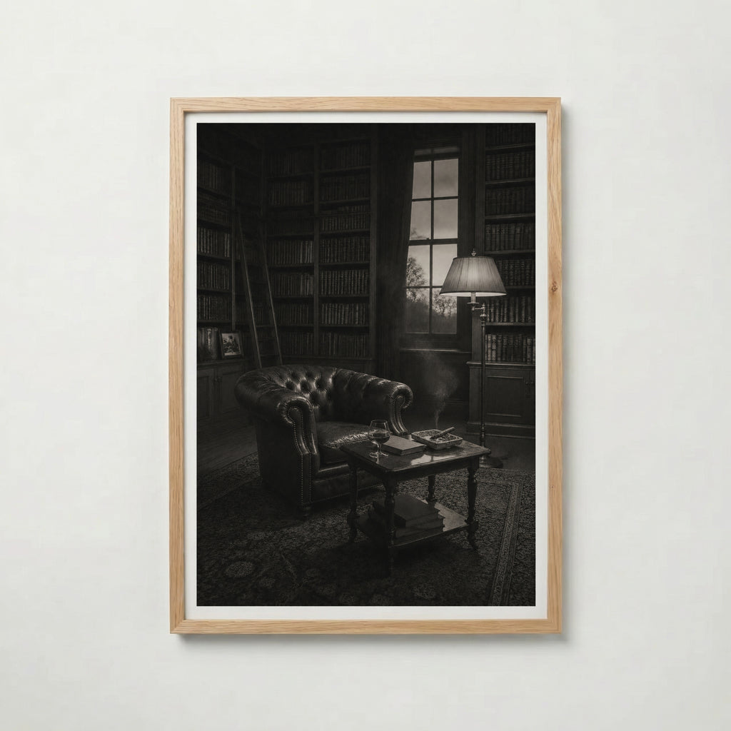 Gentleman's Library Poster