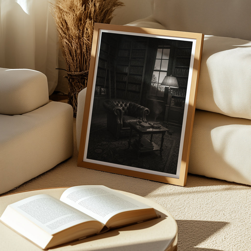 Gentleman's Library Poster