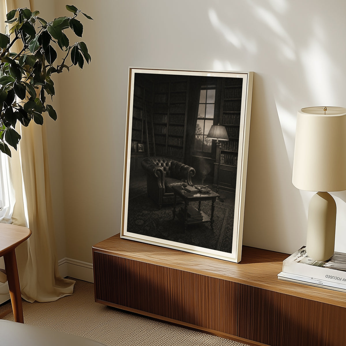 Gentleman's Library Poster