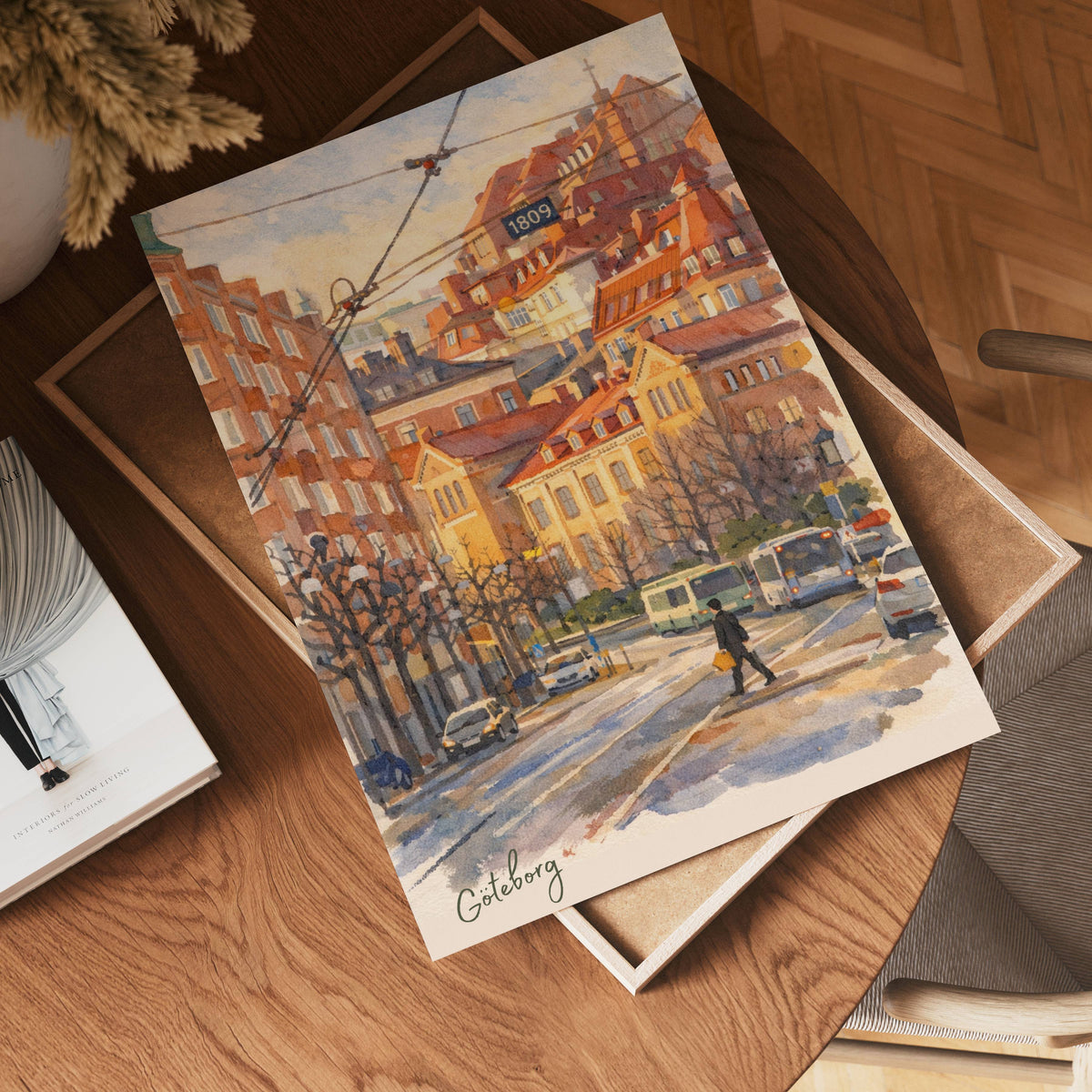 Göteborg Golden Hour poster i olika storlekar – köp enkelt hos Bozetto i hög kvalitet