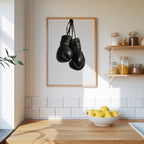 Worn Boxing Gloves Poster – i rum 3