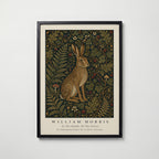 Hare in the Thicket William Morris Poster