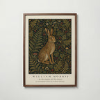 Hare in the Thicket William Morris Poster