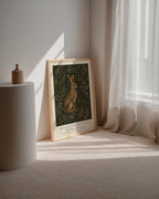 Hare in the Thicket William Morris Poster