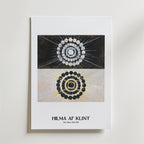 Mockup av Hilma af Klint The Swan No.8 affisch på vägg – köp enkelt hos Bozetto i hög kvalitet