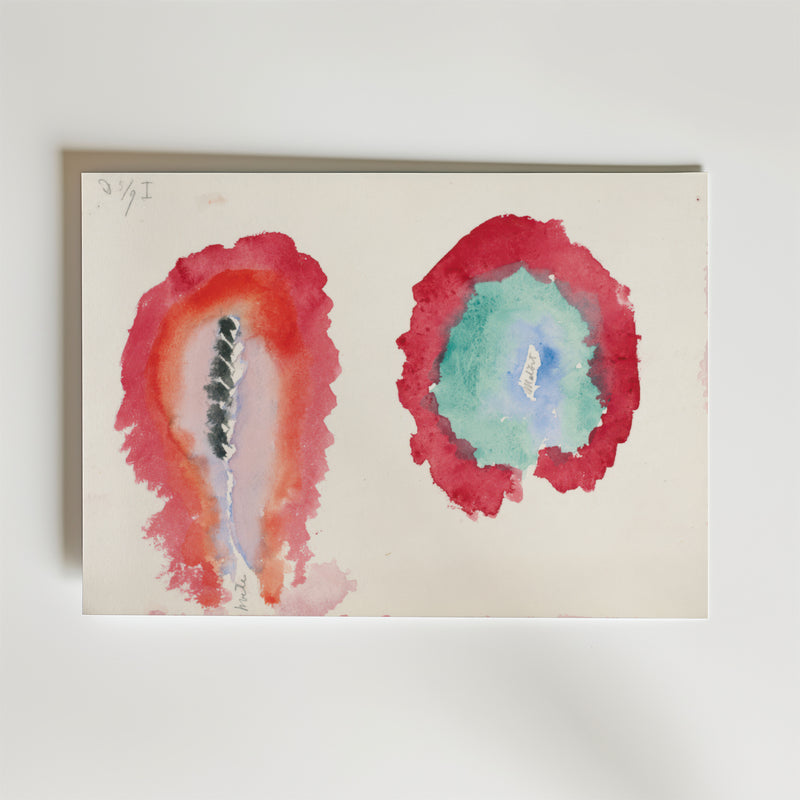 Hilma af Klint Wheat and Wormwood Poster