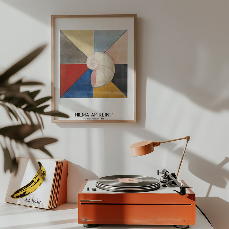 Hilma af Klint The Swan No.20 Poster
