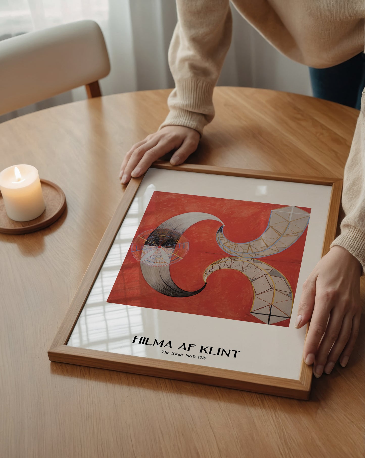 Hilma af Klint The Swan No.9 Poster