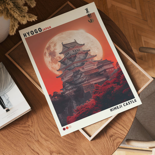 Hyogo Castle Poster