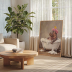 Hippo Bubble Bath Poster – i rum 2
