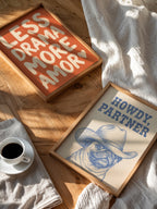 Howdy Partner Poster – två posters i rum 3