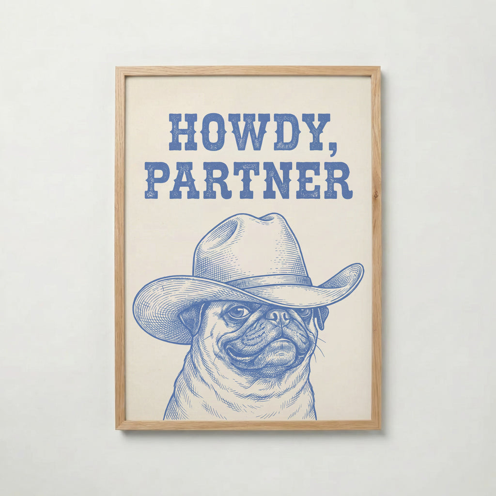 Howdy Partner Poster – ekram