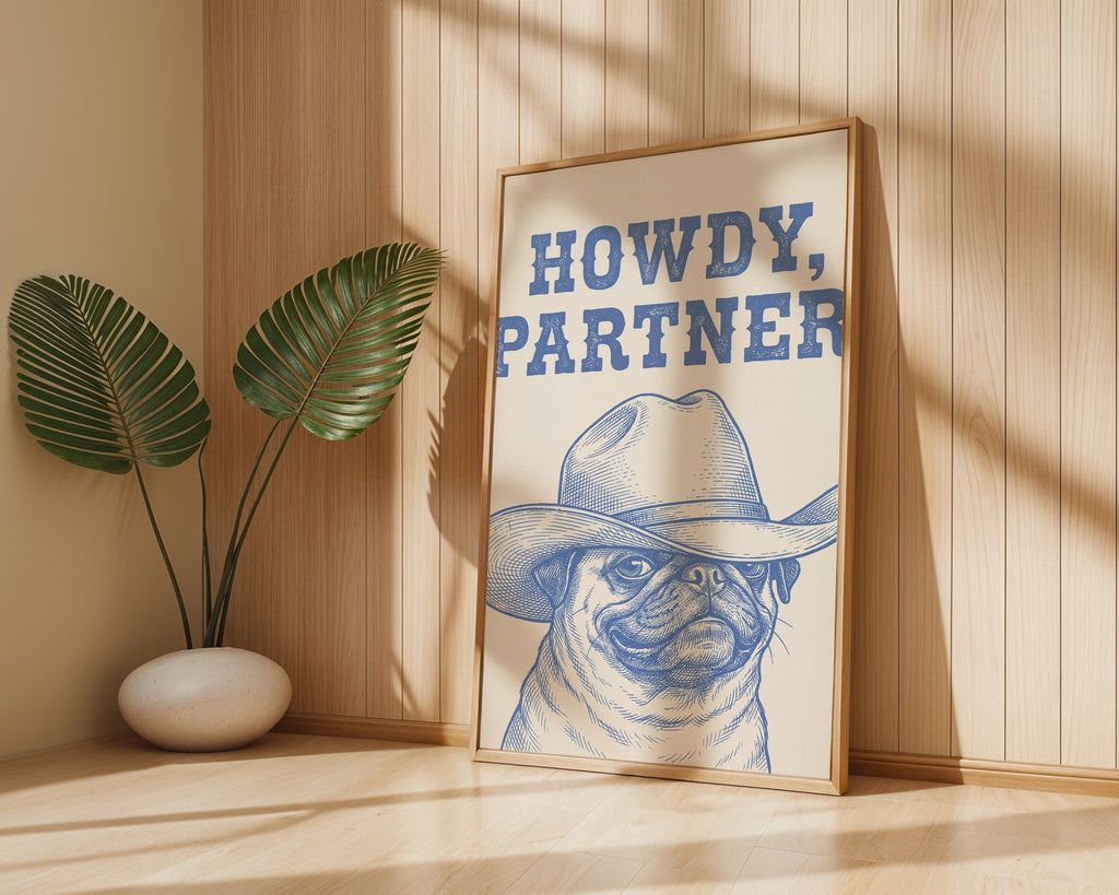 Howdy Partner Poster – i rum 1