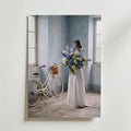 Hydrangea Hideaway Poster – canvas utan passepartout