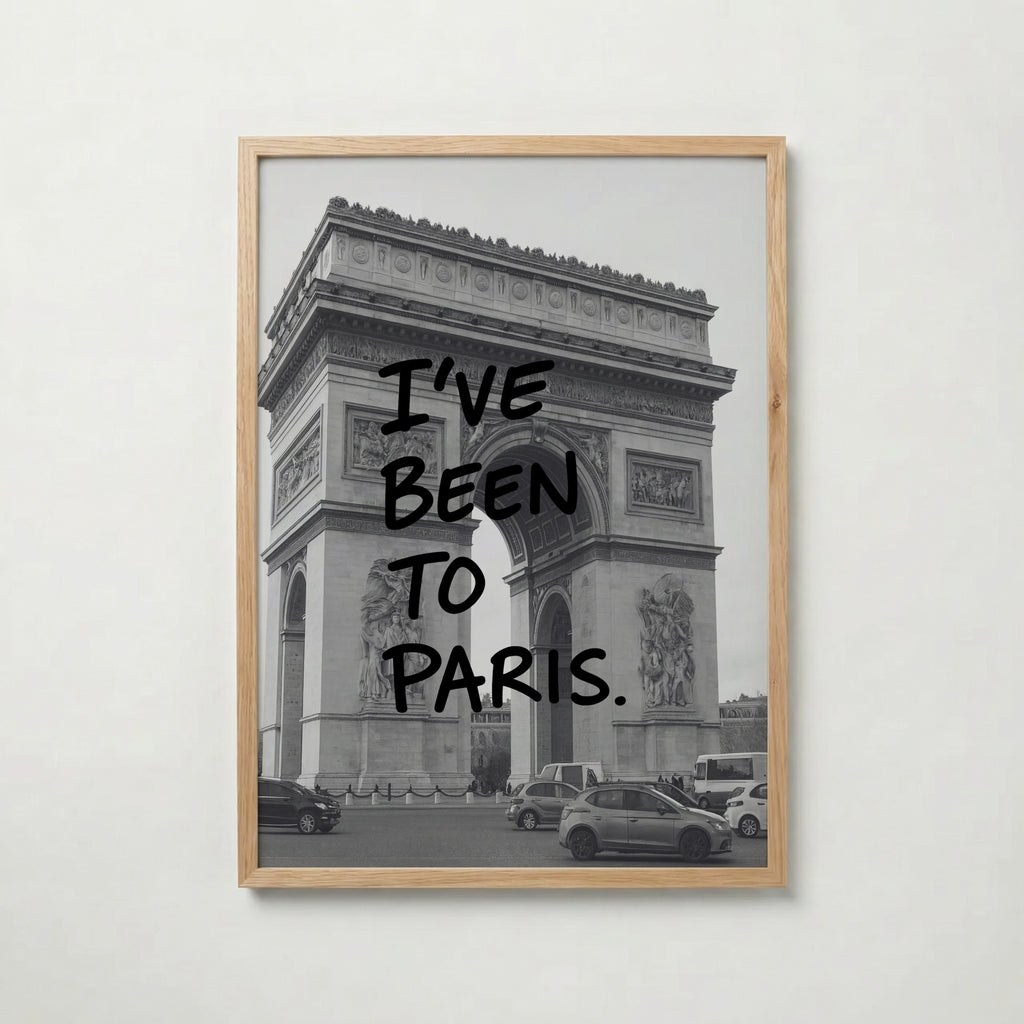 Been To Paris Poster – ekram