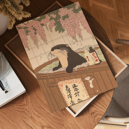 Zen Otter Poster
