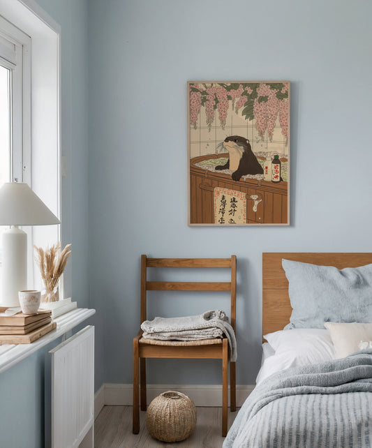 Zen Otter Poster