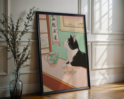 Tranquil Feline Poster