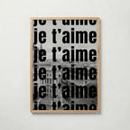 Je T'aime Paris Poster – ekram