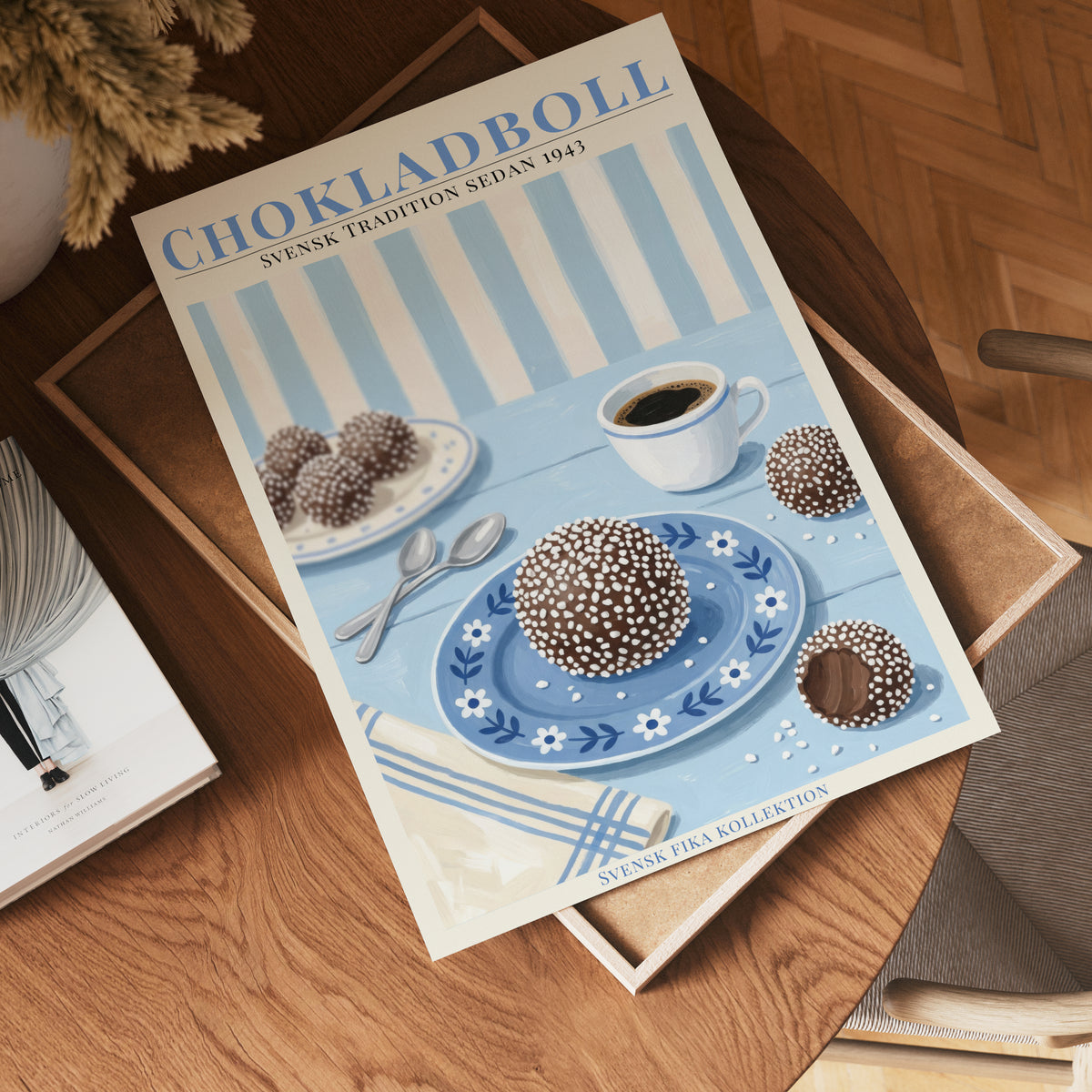 Chokladboll – Bozetto poster i hög kvalitet, perfekt för varje rum i hemmet i hög tryckkvalitet