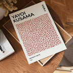 Yayoi Kusama Infinity Nets – affisch med stilfullt motiv från Bozetto i hög kvalitet