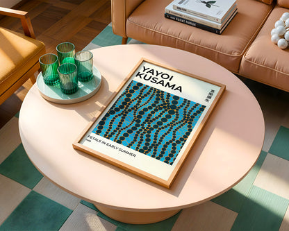 Yayoi Kusama Summer Petals Poster