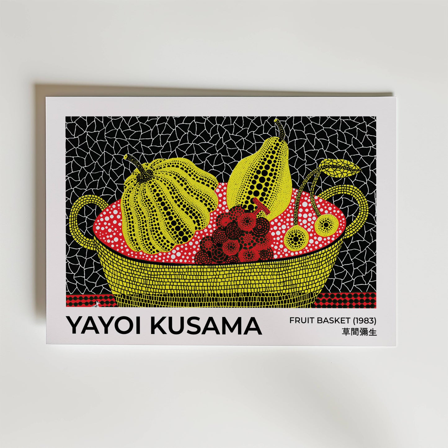Yayoi Kusama – Fruit Basket (1983) Poster