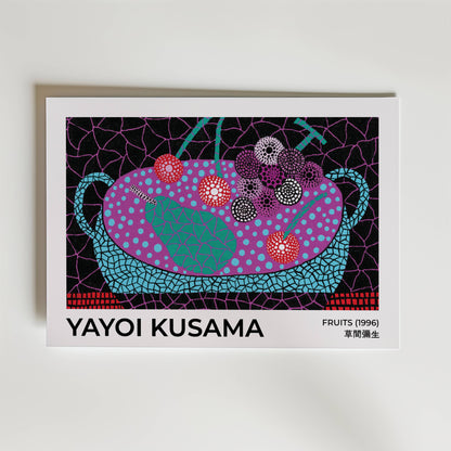 Yayoi Kusama – Fruits (1996) Poster