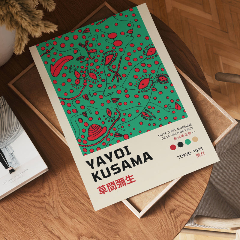 Yayoi Kusama Botanical Dreams Poster