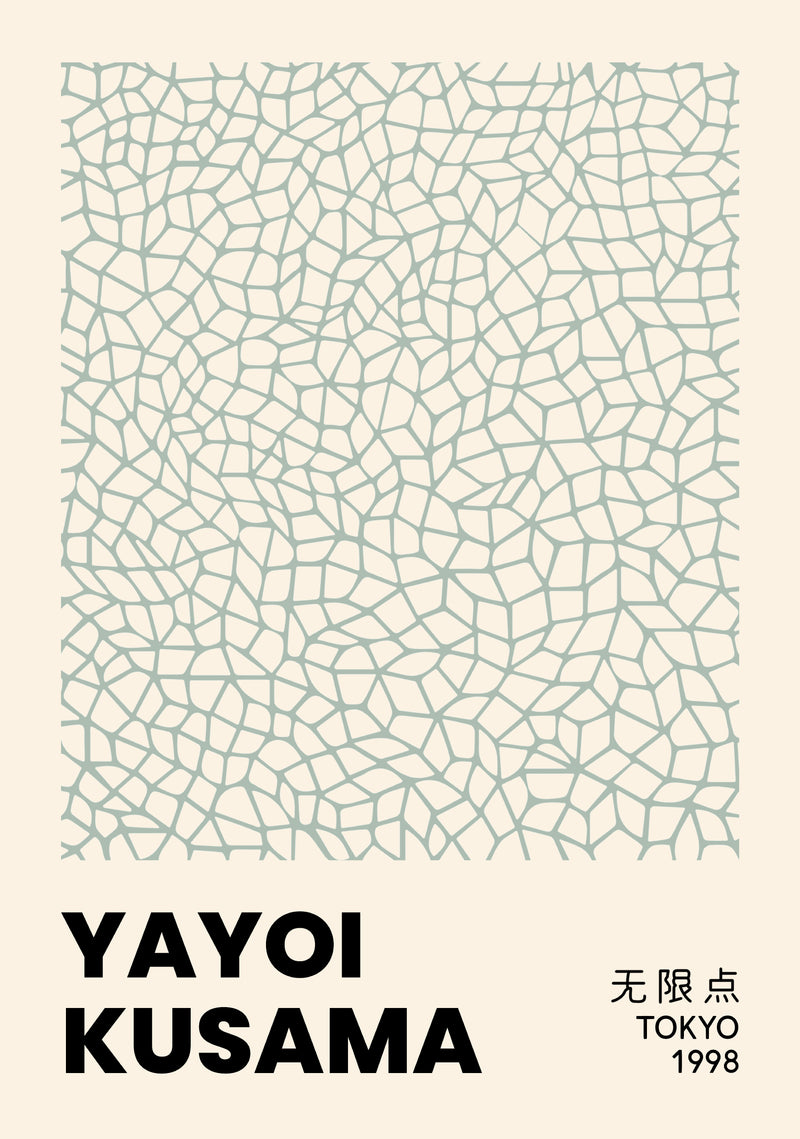 Yayoi Kusama Infinity Web Poster