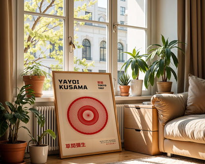 Yayoi Kusama Abstract No. 2 Poster