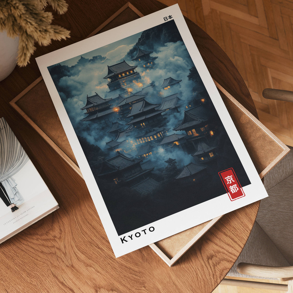 Kyoto Mystical poster visad rakt fram – Bozetto affisch i hög tryckkvalitet i hög tryckkvalitet