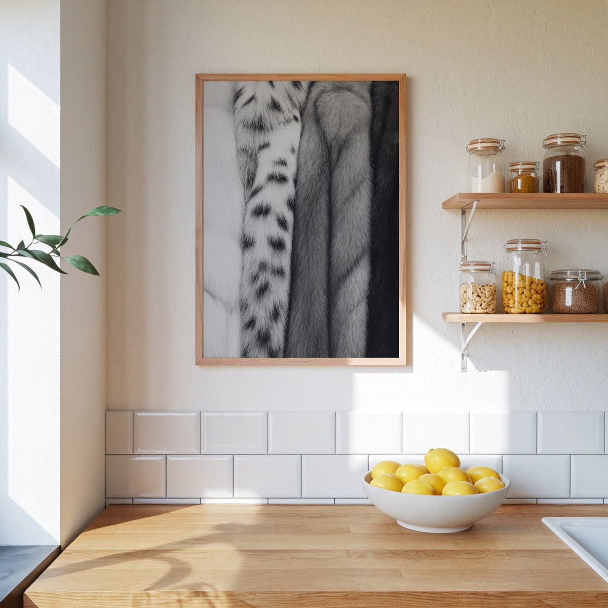 Soft Pelt Layers Poster – i rum 2