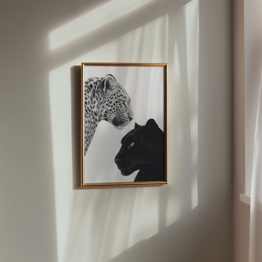Leopard Meets Panther Poster – i rum 1