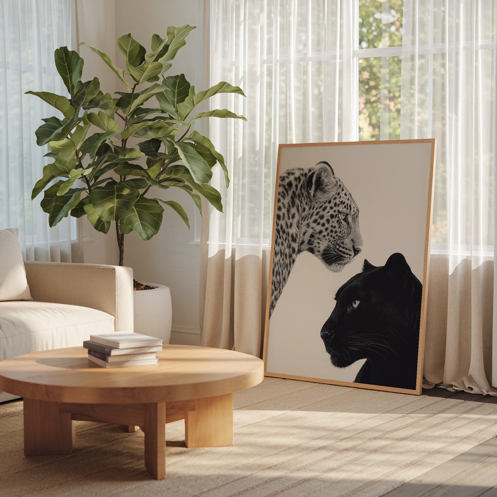 Leopard Meets Panther Poster – i rum 2