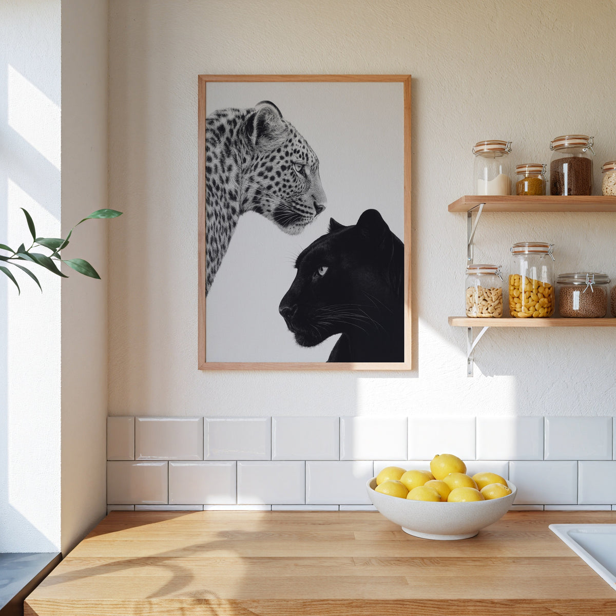 Leopard Meets Panther Poster – i rum 3