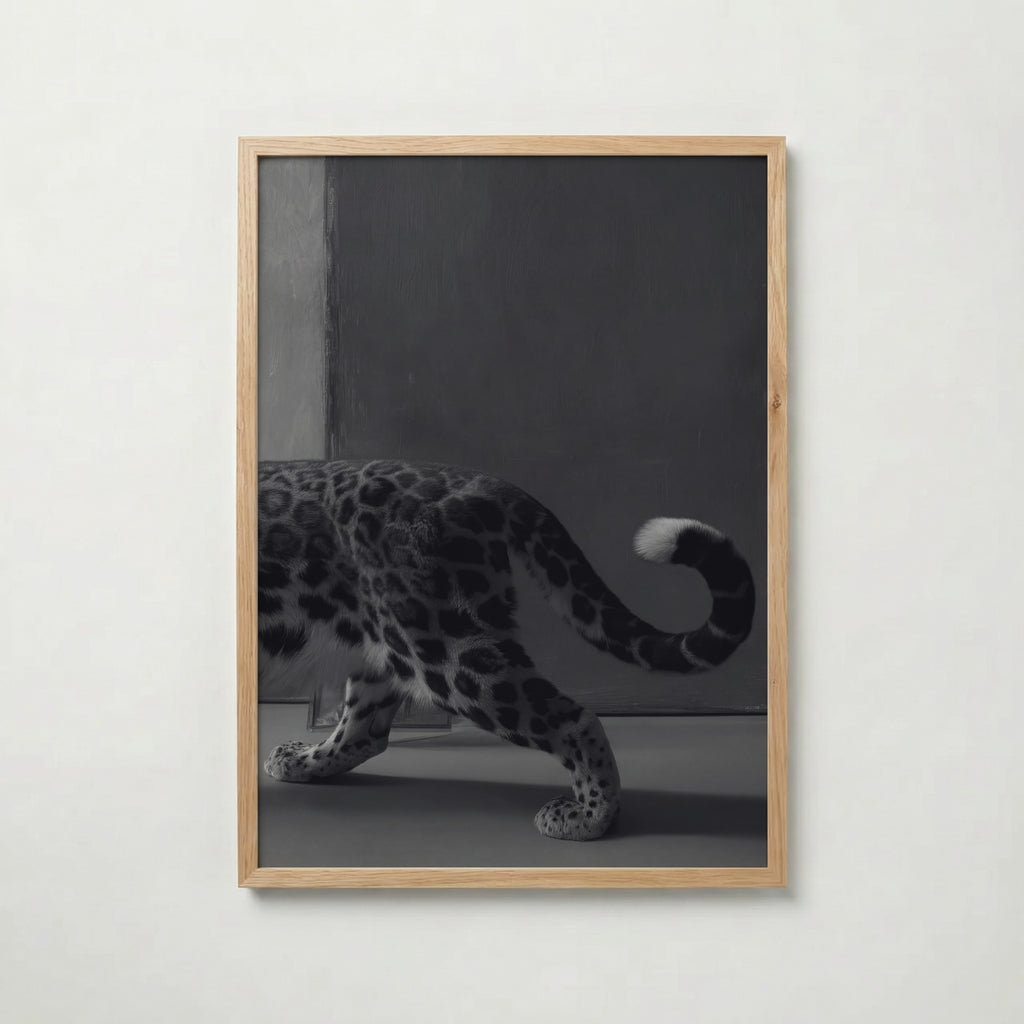 Leopard In Stride Poster – ekram